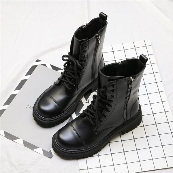 boots ankle women autumn british style knight fashion lace up flats heel zipper black shoes
boots ankle women autumn british style knight fashion lace up flats heel zipper black shoes