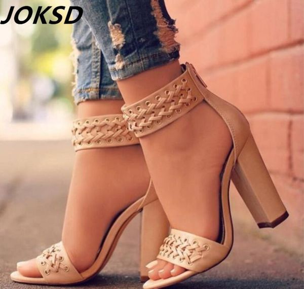 women flock square heel sandals high heels zipper female fashion dress woman sandal shoes for girls plus size a59, Black
women flock square heel sandals high heels zipper female fashion dress woman sandal shoes for girls plus size a59, Black