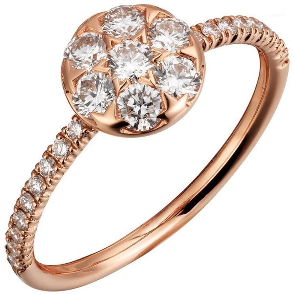 cluster rings 18k au750 rose gold ring women wedding anniversary engagement round moissanite diamond elegant romantic trendy cute1, Golden;silver
cluster rings 18k au750 rose gold ring women wedding anniversary engagement round moissanite diamond elegant romantic trendy cute1, Golden;silver