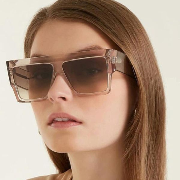 sunglasses 2021 square women men big frame fashion retro mirror flat sun glasses brand vintage lunette de soleil uv400, White;black
sunglasses 2021 square women men big frame fashion retro mirror flat sun glasses brand vintage lunette de soleil uv400, White;black