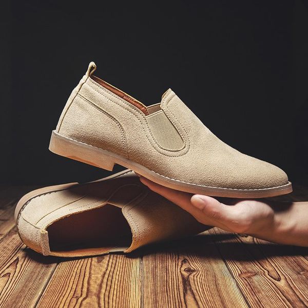 dress shoes yomior autumn spring vintage men casual cow suede pointed toe formal leather work office loafers oxfords, Black
dress shoes yomior autumn spring vintage men casual cow suede pointed toe formal leather work office loafers oxfords, Black