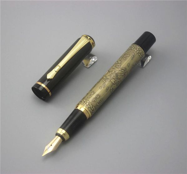 classic style gold clip metal fountain pen 0.7mm nib steel ink pens for gift office supplies school
classic style gold clip metal fountain pen 0.7mm nib steel ink pens for gift office supplies school