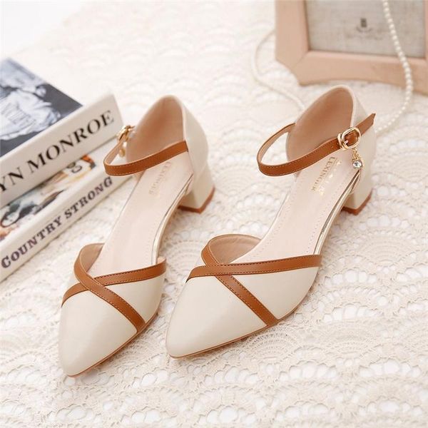 dress shoes marlisasa women cute beige & brown pu leather buckle strap heel lady black comfort office high h6200
dress shoes marlisasa women cute beige & brown pu leather buckle strap heel lady black comfort office high h6200
