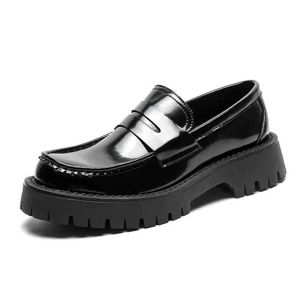 dress shoes fashion trend korean men casual bright leather formal loafers thick bottom slip-on black italian luxury hwol
dress shoes fashion trend korean men casual bright leather formal loafers thick bottom slip-on black italian luxury hwol