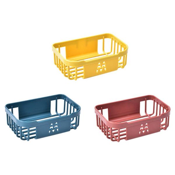 tissue boxes & napkins 3pcs abs paper rack wall basket punch bathroom
