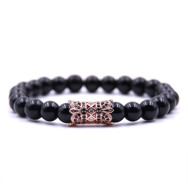 special offer 70% off 8mm volcanic stone bracelet copper bead with zircon diy natural, Black
special offer 70% off 8mm volcanic stone bracelet copper bead with zircon diy natural, Black