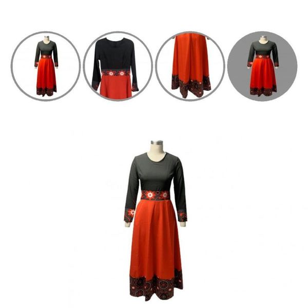 casual dresses retro stylish pockets large hem dress high waist women long sleeve streetwear, Black;gray
casual dresses retro stylish pockets large hem dress high waist women long sleeve streetwear, Black;gray