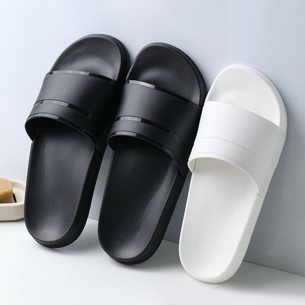 New Classic Black White Home Women Bath Slippers Plus Size Summer Indoor Couples Shoes Non-slip Lightweight Men Cool Slides
New Classic Black White Home Women Bath Slippers Plus Size Summer Indoor Couples Shoes Non-slip Lightweight Men Cool Slides