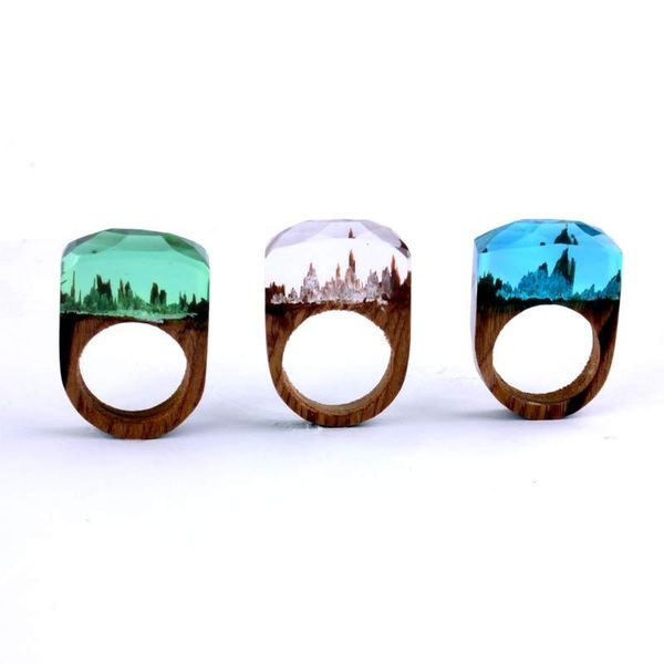 cluster rings vestone fashion sky blue resin wooden magic forest creative handmade for women jewelry jb001-888, Golden;silver
cluster rings vestone fashion sky blue resin wooden magic forest creative handmade for women jewelry jb001-888, Golden;silver