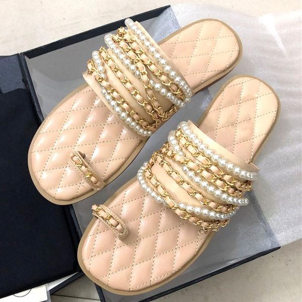 brand desgin leather quality comfy flat sole walking summer outdoor slippers casual flip flops ladies shoes chains sandal, Black
brand desgin leather quality comfy flat sole walking summer outdoor slippers casual flip flops ladies shoes chains sandal, Black