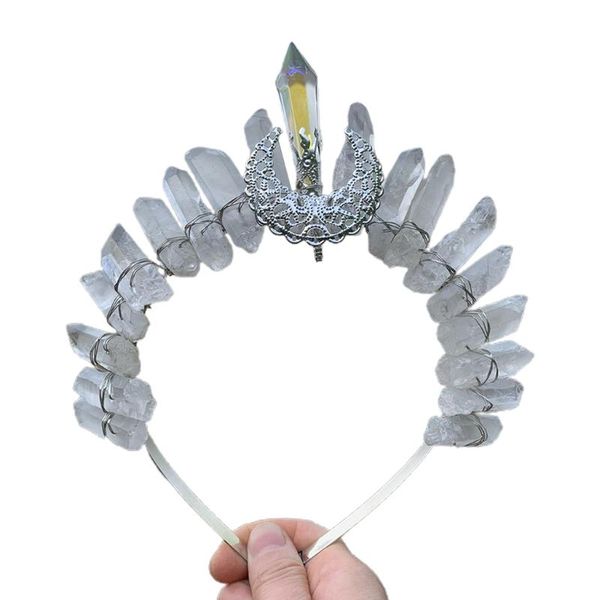 hair clips & barrettes u2jf bohemian clear raw crystal quartz headband crown with hollow out moon rhinestone tiara wedding bride aura hairba, Golden;silver
hair clips & barrettes u2jf bohemian clear raw crystal quartz headband crown with hollow out moon rhinestone tiara wedding bride aura hairba, Golden;silver