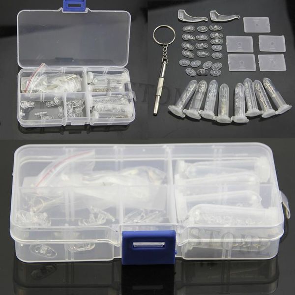 sunglasses frames sun glasses eyeglass optical repair tool screw nut nose pad assortment set worldwide store parts, Silver
sunglasses frames sun glasses eyeglass optical repair tool screw nut nose pad assortment set worldwide store parts, Silver