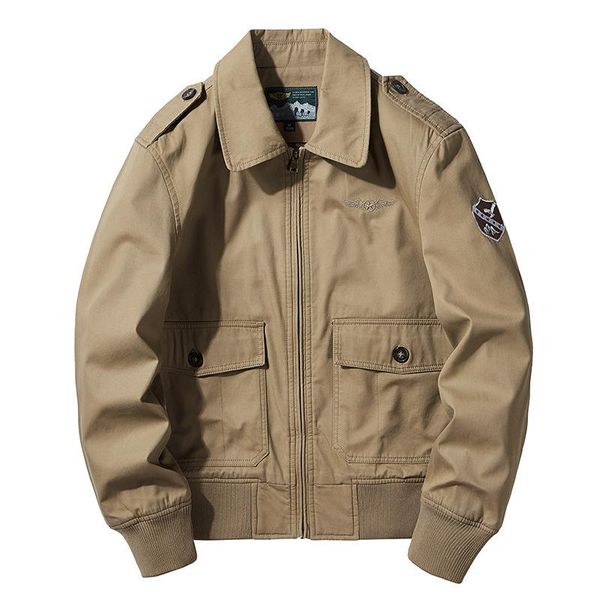 men's jackets outdoor bomber baseball jacket clothing 2021 autumn plush lapel large coat jaquetas, Black;brown
men's jackets outdoor bomber baseball jacket clothing 2021 autumn plush lapel large coat jaquetas, Black;brown
