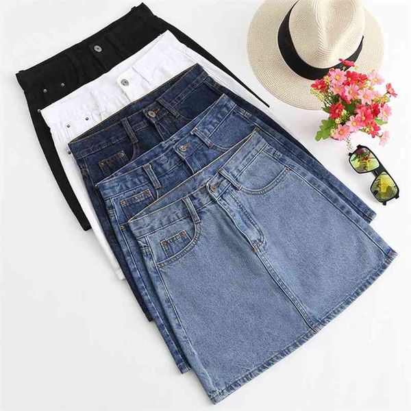summer arrival korean style high waist denim skirt fashion clothing women 5 colors available 210527, Black
summer arrival korean style high waist denim skirt fashion clothing women 5 colors available 210527, Black