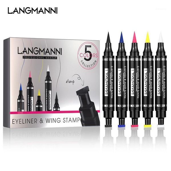 langmanni 5 colors quick-drying double-headed eyeliner pencil liquid eyeshadow pen waterproof no blooming tslm11
langmanni 5 colors quick-drying double-headed eyeliner pencil liquid eyeshadow pen waterproof no blooming tslm11