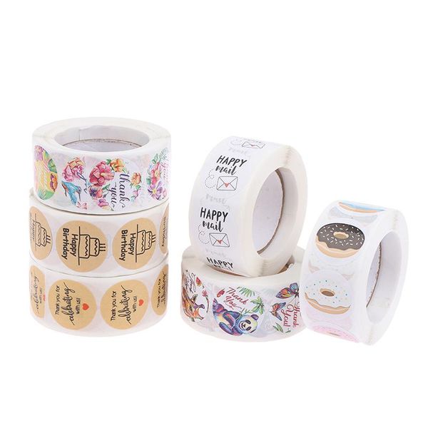 gift wrap 500pcs 1 roll happy mail stickers birthday card seals labels bakery bread tags for envelopes bill gifts homemade handmade
gift wrap 500pcs 1 roll happy mail stickers birthday card seals labels bakery bread tags for envelopes bill gifts homemade handmade