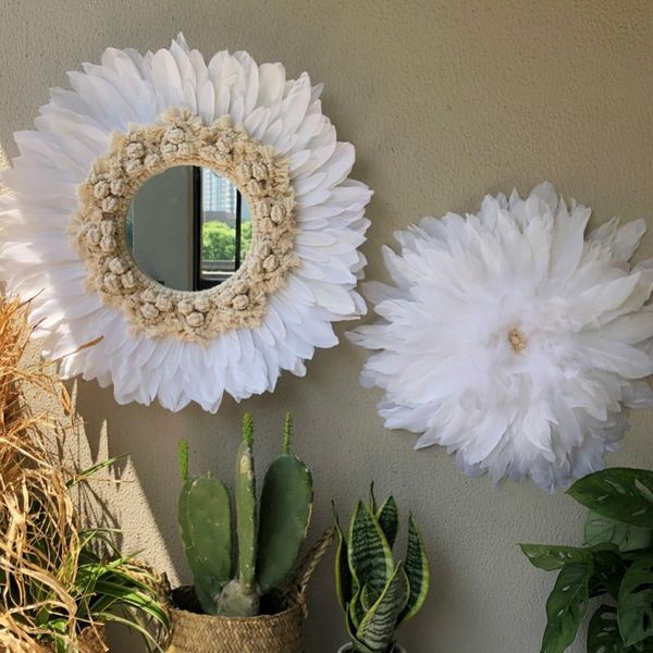 tapestries 3 pcs hand-woven macrame feather mirror wall hanging nordic porch creative living room sofa b&b decor headboard boho
tapestries 3 pcs hand-woven macrame feather mirror wall hanging nordic porch creative living room sofa b&b decor headboard boho