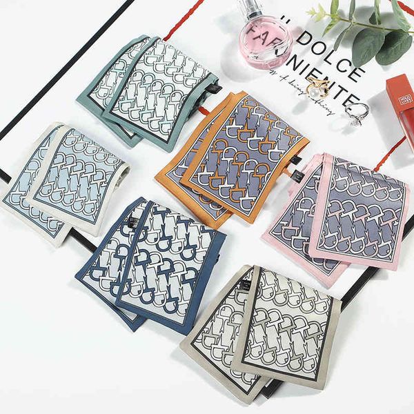 handkerchief korean fashion horseshoe small long towel stewardess silk scarf versatile spring and autumn temperament fresh binding bag, White
handkerchief korean fashion horseshoe small long towel stewardess silk scarf versatile spring and autumn temperament fresh binding bag, White