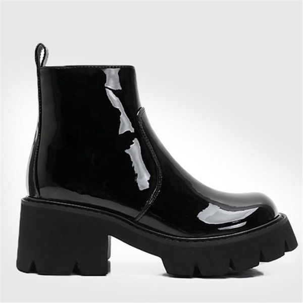 motorcycle boots for women autumn 2021 fashion women's round high platform ankle shoes ladies footwear, Black
motorcycle boots for women autumn 2021 fashion women's round high platform ankle shoes ladies footwear, Black