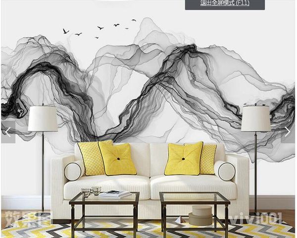 wallpapers custom chinese painting wallpaper, black and white abstract mood ink for living room tv sofa background wall paper
wallpapers custom chinese painting wallpaper, black and white abstract mood ink for living room tv sofa background wall paper