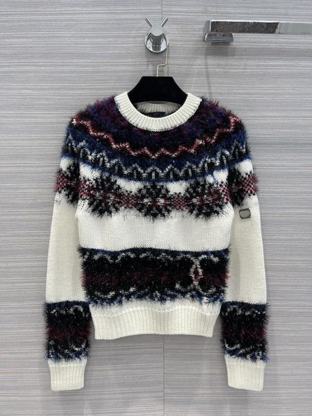 milan runway sweater 2021 autumn winter long sleeves o neck women's sweaters high end jacquard pullovers designer sweater 10-4-2, White;black
milan runway sweater 2021 autumn winter long sleeves o neck women's sweaters high end jacquard pullovers designer sweater 10-4-2, White;black