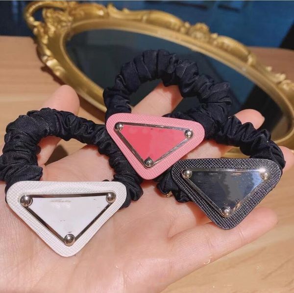 european and american triangle letter hair rubber bands iron piece ponytail accessories female fast delivery, Pink
european and american triangle letter hair rubber bands iron piece ponytail accessories female fast delivery, Pink