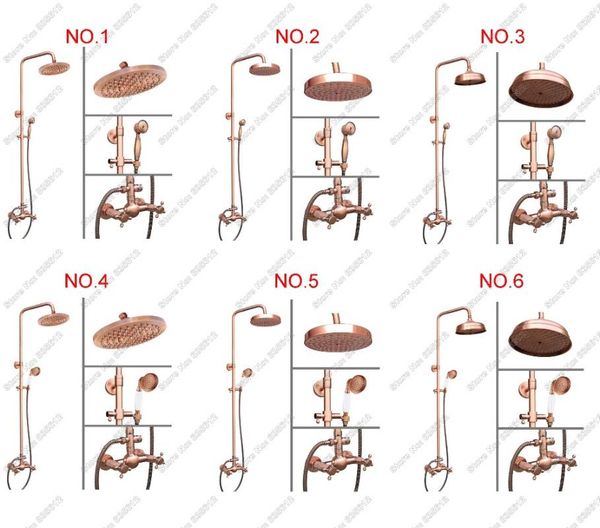 antique red copper round rain bathroom shower faucet sets wall mounted dual cross handle mixer taps + hand tap jrg001
antique red copper round rain bathroom shower faucet sets wall mounted dual cross handle mixer taps + hand tap jrg001