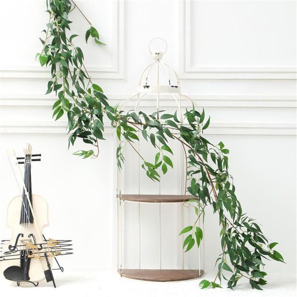 green plastic artificial hanging lvy eucalyptus leaf garland plants vine leaves diy for home wedding decoration party decor decorative flowe
green plastic artificial hanging lvy eucalyptus leaf garland plants vine leaves diy for home wedding decoration party decor decorative flowe