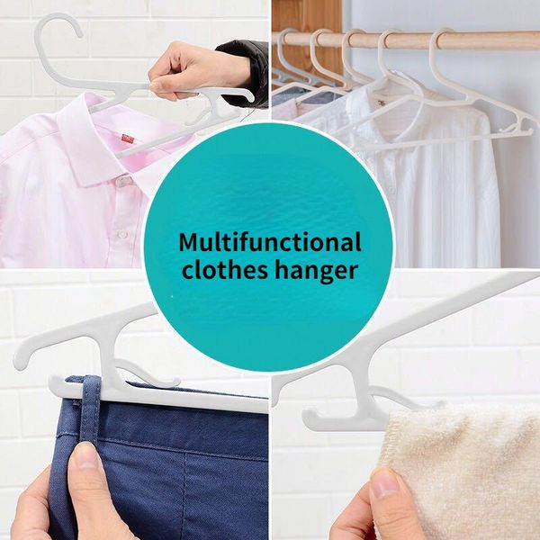 hangers & racks 10 pcs japanese-style simple plastic non-marking hanger clothes hanging rack storage drying support
hangers & racks 10 pcs japanese-style simple plastic non-marking hanger clothes hanging rack storage drying support