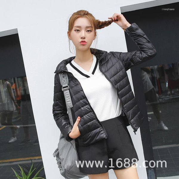 winter slim-fit down jacket large size ultra-lightweight stand-collar women's korean version of short jacket1, Black
winter slim-fit down jacket large size ultra-lightweight stand-collar women's korean version of short jacket1, Black