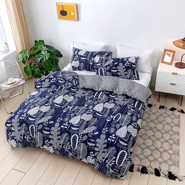 bedding sets duvet cover set size plant pattern quilt with pillowcase for double bed simple style bedclothes
bedding sets duvet cover set size plant pattern quilt with pillowcase for double bed simple style bedclothes