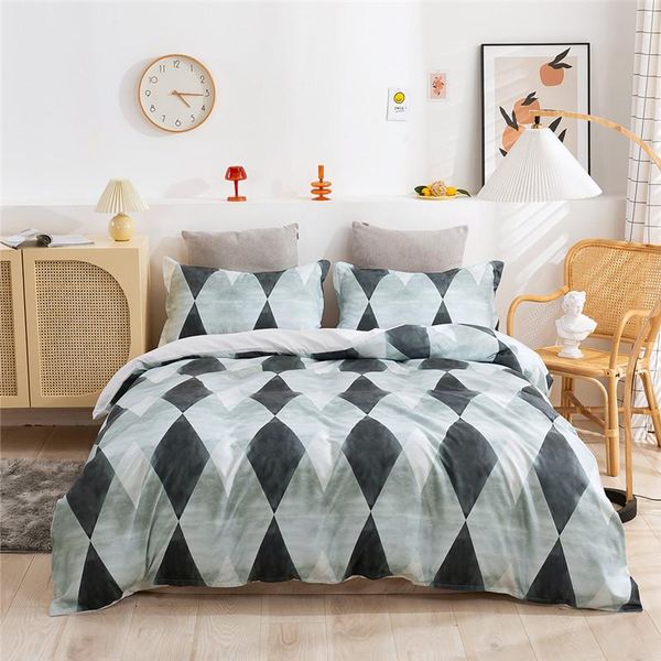 bedding sets rhombus super soft duvet cover single double king bed bedclothes set cute
bedding sets rhombus super soft duvet cover single double king bed bedclothes set cute