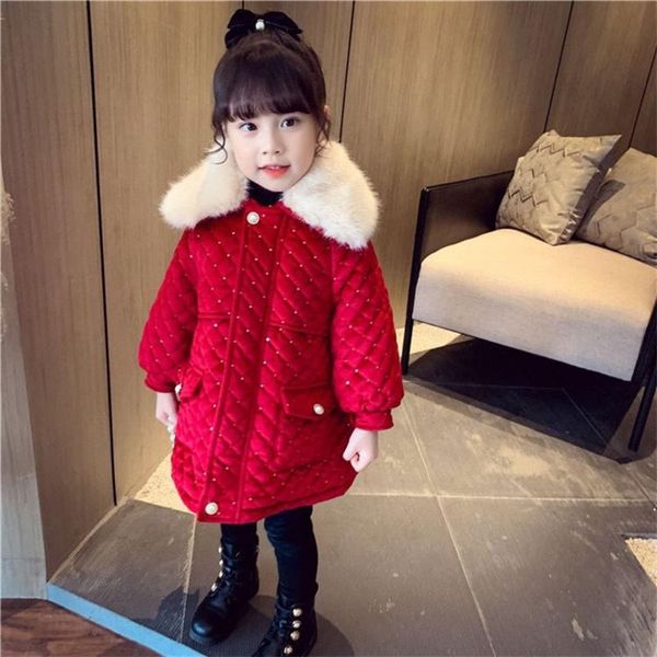 jackets girls kids coat jacket outwear 2021 red warm plus thicken velvet winter cotton school overcoat children's clothing, Blue;gray
jackets girls kids coat jacket outwear 2021 red warm plus thicken velvet winter cotton school overcoat children's clothing, Blue;gray