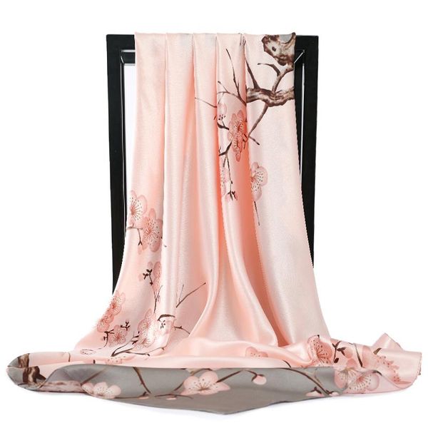 scarves fashion silk satin women hair scarf floral print handkerchief shawls and wraps hijab scarfs female 90*90cm neck for lady, Blue;gray
scarves fashion silk satin women hair scarf floral print handkerchief shawls and wraps hijab scarfs female 90*90cm neck for lady, Blue;gray