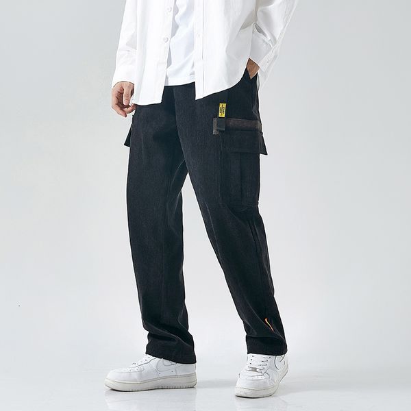 men's pants novo outono inverno veludo calças masculinas soltas oversize coreano cor sólida cango masculino elástico na cintura casual, Black
men's pants novo outono inverno veludo calças masculinas soltas oversize coreano cor sólida cango masculino elástico na cintura casual, Black