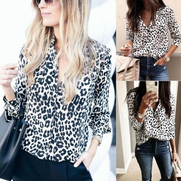 vadim summer leopard women blouse loose elegant office ladies casual long sleeve shirt mujer blusa ropa women's blouses & shirts, White
vadim summer leopard women blouse loose elegant office ladies casual long sleeve shirt mujer blusa ropa women's blouses & shirts, White