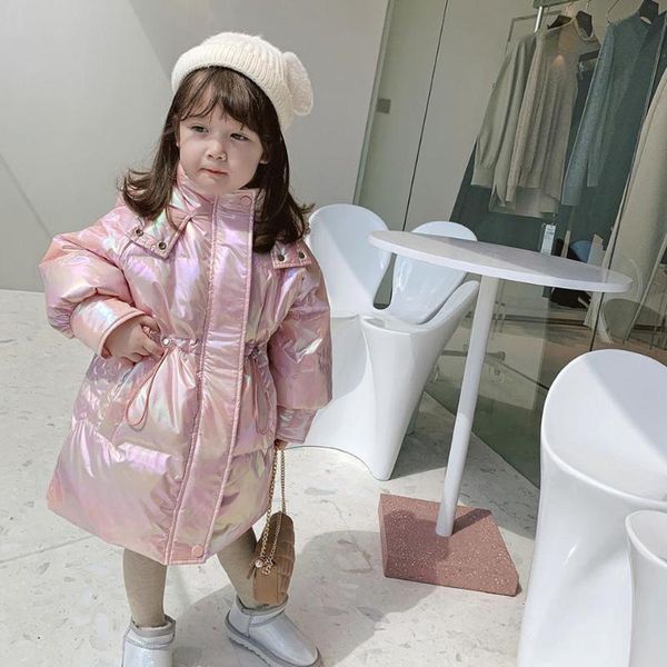 down coat winter fashion warm cotton-padded child long thick white pink baby girl snow jackets shiny children outerwear 2-9 years old, Blue;gray
down coat winter fashion warm cotton-padded child long thick white pink baby girl snow jackets shiny children outerwear 2-9 years old, Blue;gray