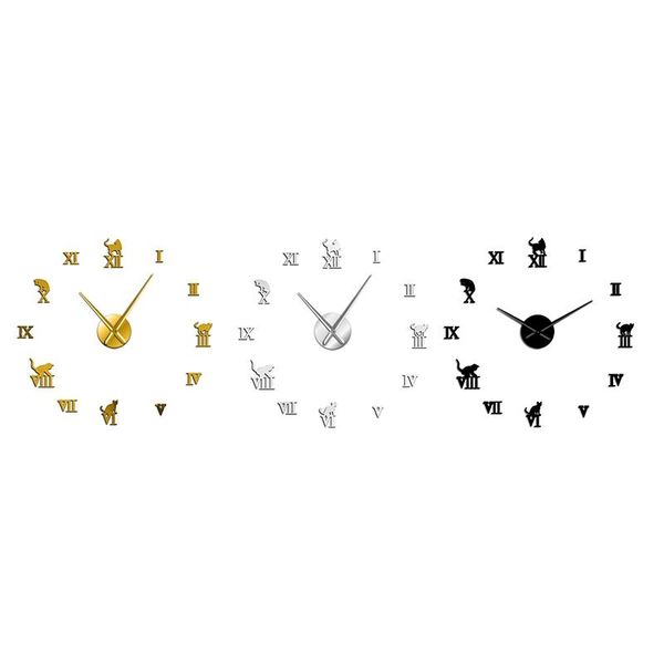 wall clocks 3d large clock diy modern frameless home decor cat big mirror for bedroom living room kittens kitty
wall clocks 3d large clock diy modern frameless home decor cat big mirror for bedroom living room kittens kitty