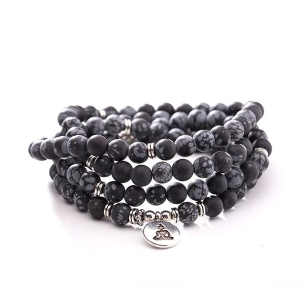 tennis 108 mala beads wrap bracelets for yoga chakra natural snowflake stone bracelet & necklace women men jewelry pulsera, Golden;silver
tennis 108 mala beads wrap bracelets for yoga chakra natural snowflake stone bracelet & necklace women men jewelry pulsera, Golden;silver