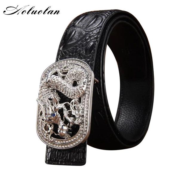 belts aoluolan buckle designer men for strap male smooth waistband, Black;brown
belts aoluolan buckle designer men for strap male smooth waistband, Black;brown