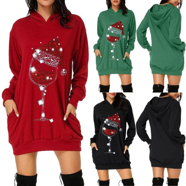 casual dresses women's autumn winter sweatshirt dress fashion christmas hoodie bag hip pocket printed hooded party loose mini vestidos#, Black;gray
casual dresses women's autumn winter sweatshirt dress fashion christmas hoodie bag hip pocket printed hooded party loose mini vestidos#, Black;gray