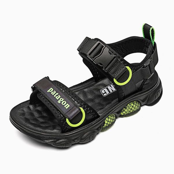 sandals outdoor open toe children sport boys lightweight for massage midsole health boy's kids, Black;red
sandals outdoor open toe children sport boys lightweight for massage midsole health boy's kids, Black;red