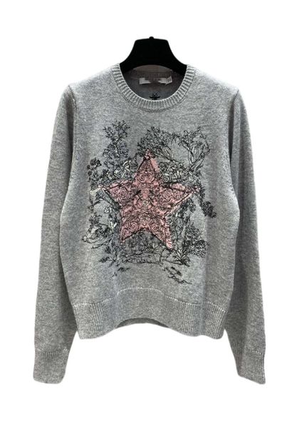 milan runway sweaters 2022 spring long sleeves o neck print women's sweater high end jacquard pullovers designer sweater 1206-24, White;black
milan runway sweaters 2022 spring long sleeves o neck print women's sweater high end jacquard pullovers designer sweater 1206-24, White;black
