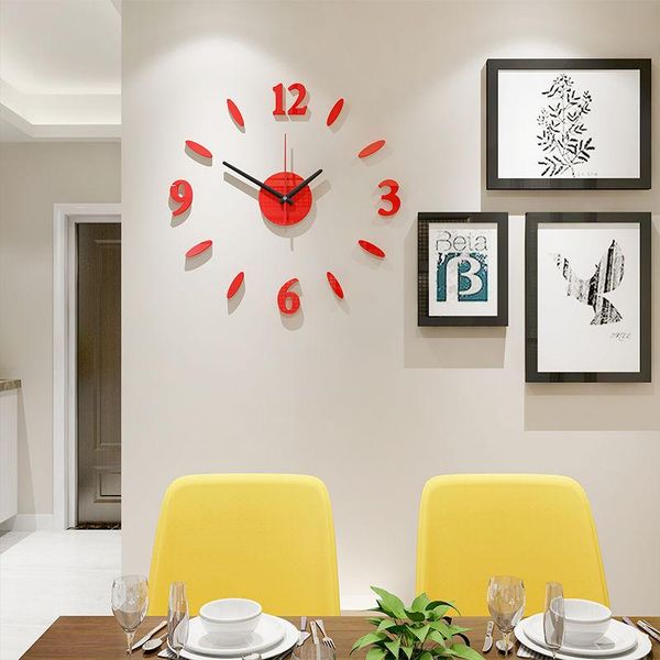 luminous wall clock 3d diy acrylic mirror stickers creative fashion living room quartz watch home decoration clocks
luminous wall clock 3d diy acrylic mirror stickers creative fashion living room quartz watch home decoration clocks