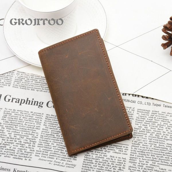 genuine leather wallet for men vertical crazy horse leisure large capacity multi-card pocket wallets, Red;black
genuine leather wallet for men vertical crazy horse leisure large capacity multi-card pocket wallets, Red;black