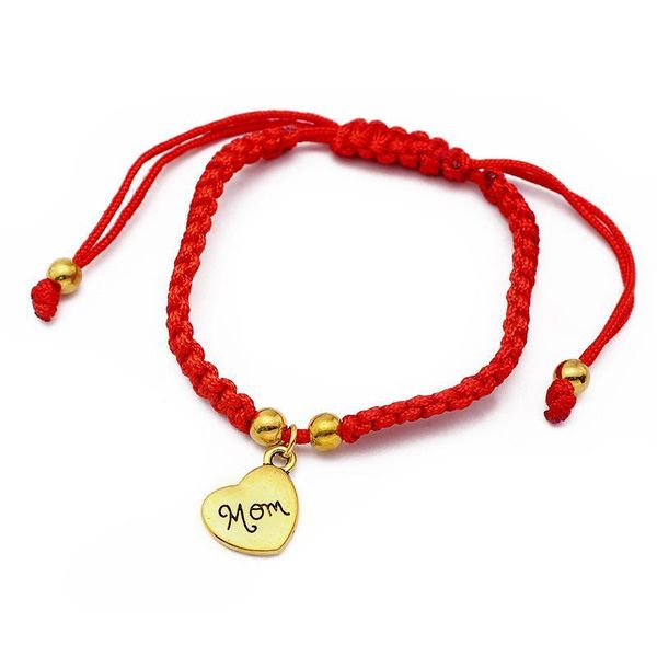 Link, Chain pretty Lucky Bracelet I Love You Mom Red Thread beautiful Bracelets Jewelry For Mum Mother's Day Gift Family Bless chic Charm LSAF F8BS
Link, Chain pretty Lucky Bracelet I Love You Mom Red Thread beautiful Bracelets Jewelry For Mum Mother's Day Gift Family Bless chic Charm LSAF F8BS