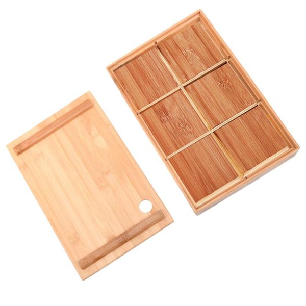 dishes & plates 1pc creative 6 grids dish tray candy snack nut organizer multi-use bamboo plate
dishes & plates 1pc creative 6 grids dish tray candy snack nut organizer multi-use bamboo plate