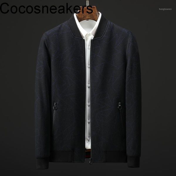 men's jackets leadsand autumn winter korean fashion handsome baseball collar slim fit casual 60% wool jacket, Black;brown
men's jackets leadsand autumn winter korean fashion handsome baseball collar slim fit casual 60% wool jacket, Black;brown