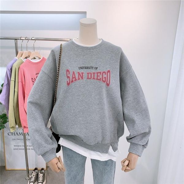 hoodies long sleeve soft cotton hoodie solid patchwork letter sweatshirt women pullover fashion loose casual coat outerwe, Black
hoodies long sleeve soft cotton hoodie solid patchwork letter sweatshirt women pullover fashion loose casual coat outerwe, Black