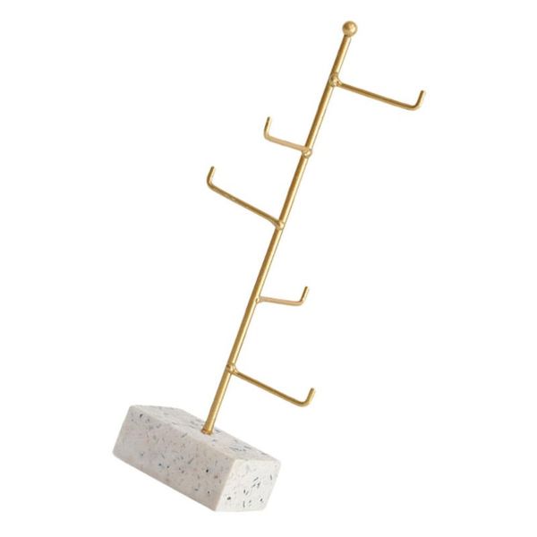 terrazzo base jewelry stand thousehold dressing table display rack (white) vases
terrazzo base jewelry stand thousehold dressing table display rack (white) vases